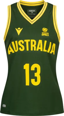 Produktbild von XL|Australien Basketball macron #13 MAGBEGOR Damen Trikot 58564661