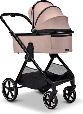 Produktbild von Moon Aura Kombikinderwagen, Farbe/Dessin:Sand/Melange