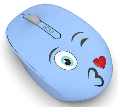 Productafbeelding van INCA IWM-245RM INCA Wrls Maus 1200DPI/3Tasten/2.4GHzUSB-A WEENY    Emoji bl