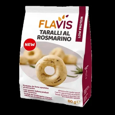 Immagine prodotto di Flavis Taralli Rosmarino 80 G