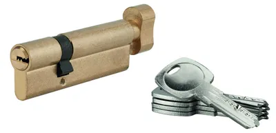 Image de Cylindre 60x30mm, clés réversibles, 5 clés - SP
