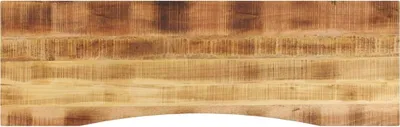 Productafbeelding van Maison Exclusive - Bureaublad met uitsparing, 160x50x2,5 cm, massief mangohout