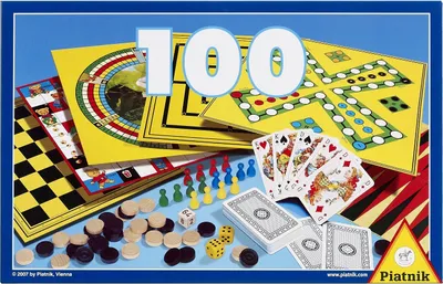 Produktbild von PIATNIK 630644 Spielesammlung 100