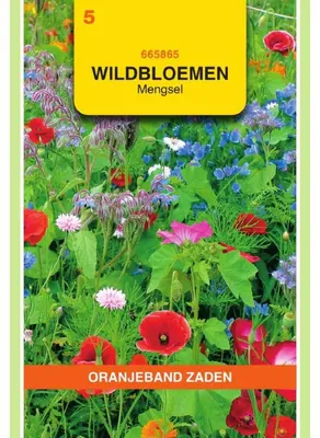 Imagen del producto de Oranjeband: Mezcla de flores silvestres (flores y hierbas) - 1 paquete de semillas