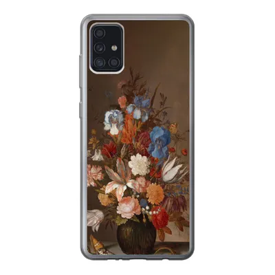 Produktbild von MuchoWow® Handyhülle Schutzhülle Hülle für Samsung Galaxy A52 5G Stilleben mit Blumen - Kunst - Alte Meister Silikon Softcase Handy Hülle - Umschlag