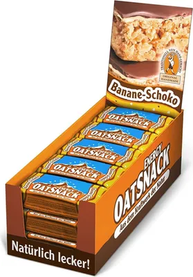 Produktbild von Davina Energy Oat Snack - 15 Riegel Banana Bread