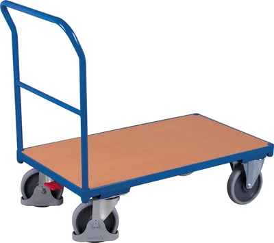 Produktbild von Schiebebügelwagen 500 kg Typ L + EasySTOP
