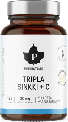 Produktbild von Triple Zinc + Vitamin C, 120 Kapseln