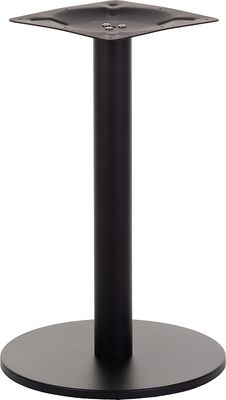 Tischgestell aus Metall SH-2010-2, für Büro, Hotel, Restaurant, Durchmesser 45 cm, Höhe 71,5 cm, Schwarz