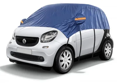 Produktbild von Halbgarage Autoabdeckung Wasserdicht Atmungsaktiv für smart fortwo 2006-2025