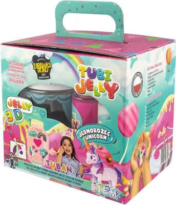Immagine prodotto di TUBAN TubiJelly 6 colori+piccola acqua.Unicorno TU3328 3328