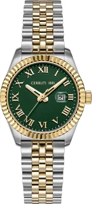 Image de Cerruti 1881 Montre dateur Baccio Green - Gold