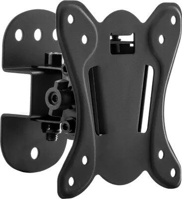 Produktbild von deleyCON Universal TV & Monitor Wandhalterung - 13" - 27" Zoll (33-69cm) - bis 20Kg & VESA 100x100mm - Neigbar + Schwenkbar - Wandabstand nur 75mm