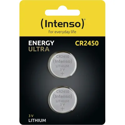 Produktbild von Intenso Lithium Knopfzellen Energy Ultra CR 2450 2er Blister