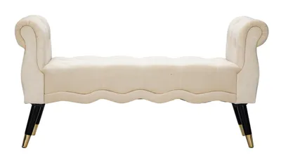 Produktbild von Bank Paris 120 x 60 x 40 cm Pinie Metall Polyester Mehrfarbig