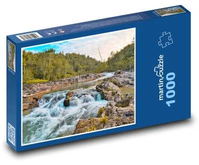 Obrázek produktu pro martinpuzzle - Puzzle 1000 - Vodopád - řeka, peřeje
