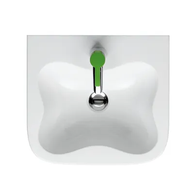 Immagine prodotto di LAUFEN Florakids lavabo Wolke, 1 trou pour robinet, avec trop-plein, 450x410x150mm, H8150310001041, H8150310001041