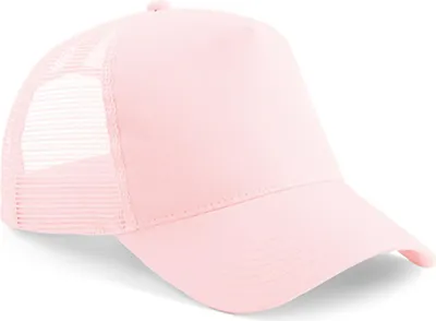 Produktbild von Beechfield B640 | Snapback Trucker Cap / Kappe / Mütze / Hut - Farbe: Pastel Pink/Pastel Pink - Größe: One Size
