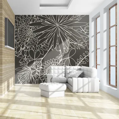 Produktbild von Basera Fototapete Schnörkelmotiv 100405-55, Vliestapete, 350x270 cm