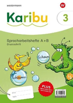 Obrázok produktu pre Karibu. Spracharbeitshefte 3 Druckschrift mit Diagnoseheft