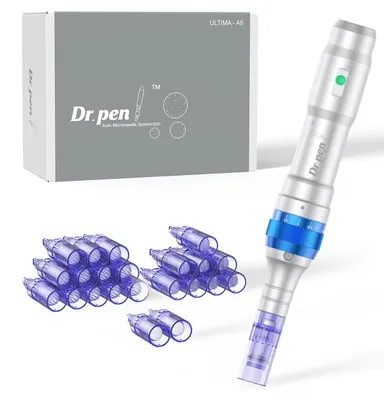 Produktbild von Dr. Pen Mikroneedling-Stift, kabellos, mit 22 Patronen
