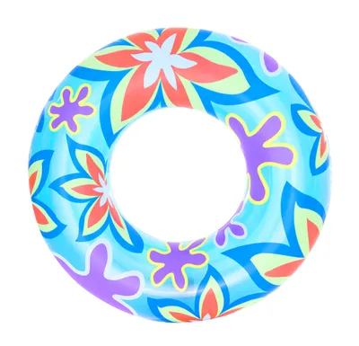 Produktbild von Bestway 36057, Blau, Gelb, Schwimmring, Muster, Vinyl, China, 68 cm