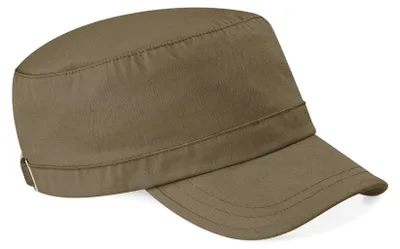 Image de Beechfield - Casquette militaire pour hommes/femmes Unie FK1500 (taille unique) (vert kaki)
