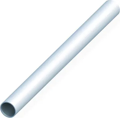 Produktbild von Vormann Alu-Profil Rundrohr 12x1 mm silber elox. 2000 mm lang