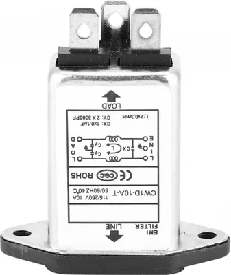 Obrázok produktu pre Vysokokvalitný filter IEC-320 C14 samec zásuvky Elektronické komponenty 10A CW1D-10A T