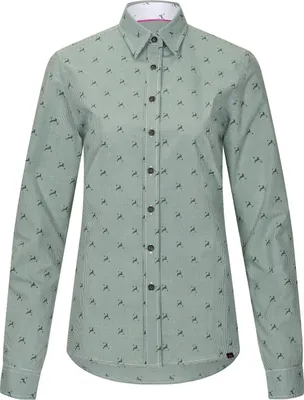 Produktbild von il Lago Sie Bluse Hirschlein Damen (Oliv) Größe M