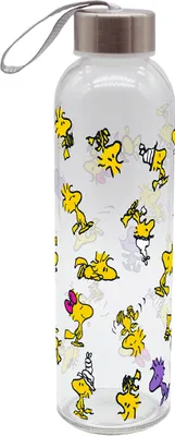 Produktbild von Trinkflasche Peanuts Woodstock 500ml Glas