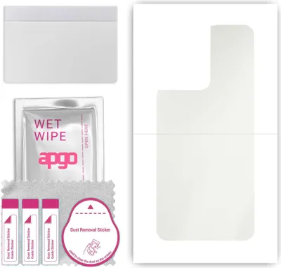 Produktbild von apgo Rückseite Schutzfolie, Matt, kompatibel mit Oppo Reno8 5G, Hinten Hydrogel-Displayschutzfolie mit Positionierhilfe, kratzfest, einfache Montage