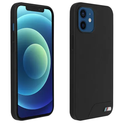 Zdjęcie produktu dla BMW M Collection Hard Case Gładkipoliuretan do iPhone'a 12 Mini, Czarny