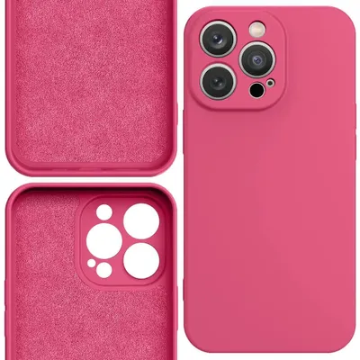 Obrázek produktu pro Silikonové Pouzdro Pro Iphone 14 Plus Silikonový Kryt Fuchsiový