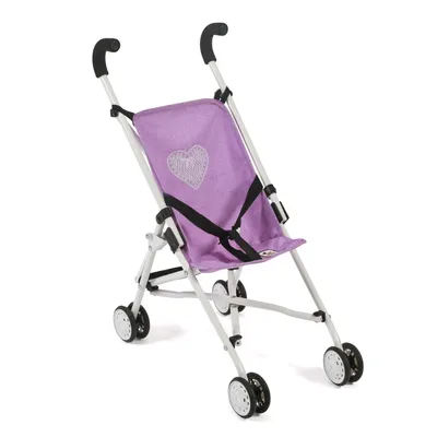 Produktbild von Puppenwagen Roma, melange flieder