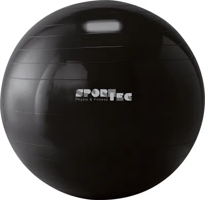 Produktbild von Black Ball Gymnastikball Sitzball Yogaball Büroball Bürostuhl Fitnessball, 65 cm