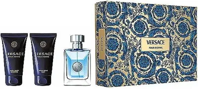 Image de Versace Pour Homme Giftset Edt Spray 50ml/Aftershave Balm 50ml/Shampooing 50ml 150 ml