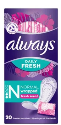 Produktbild von Always Dailies Fresh Scent Slipeinlagen, 20 Stück