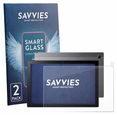 Produktbild von 2x Savvies Schutzglas Folie für Acer Chromebook Tab 311 (Display+Kamera) 9H Panzer Schutzfolie Glas Displayschutz klar transparent