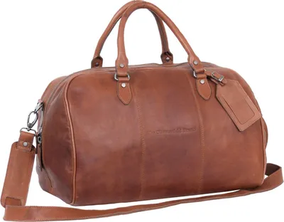 Zdjęcie produktu dla Torba podróżna marki Chesterfield Torba na ramię Liam Torba podróżna Cognac brązowy
