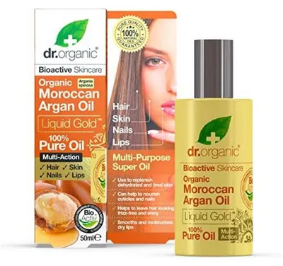 Zdjęcie produktu dla Olejek nawilżający Argán Dr.Organic (50 ml)