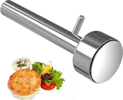 Produktbild von RVS Falafel-Portionier mit 4 cm dickem Scoop für perfekte Portionen