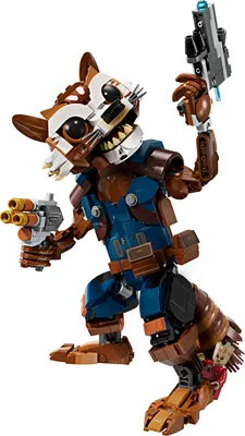 Produktbild von LEGO Marvel Rocket & Baby Groot, baubares Superhelden-Spielzeug für Kinder aus Marvel Studios' Guardians of the Galaxy, Figur für Rollenspiele, Geschenk für Jungs und Mädchen ab 10 Jahren 76282