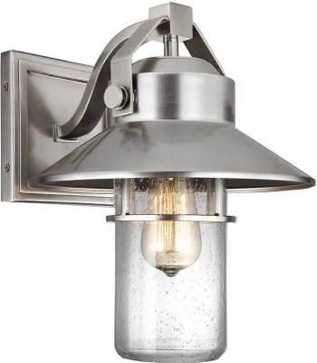 Obrázek produktu pro Venkovní nástěnné svítidlo z nerezové oceli E27 60W Boynton Feiss