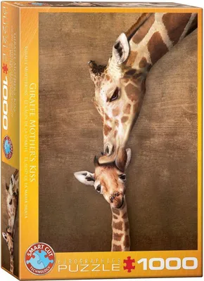 Produktbild von Giraffenmutterkuss 1000 Teile