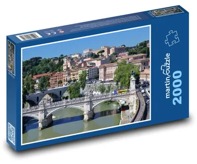 Obrázek produktu pro martinpuzzle - Puzzle 2000 - Itálie - Řím, most
