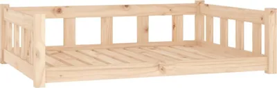 Obrázok produktu pre vidaXL Pelech pre psov 105,5x75,5x28 cm Borovicový masív