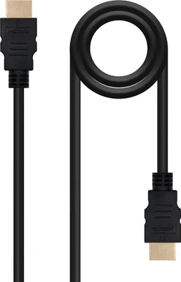 Productafbeelding van HDMI-kabel NANOCABLE HDMI V2.0, 1m 10.15.3601 V2.0 4K 1 m zwart