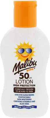 Productafbeelding van Malibu Kids Lotion zonnebrandlotion voor kinderen SPF50 100 ml