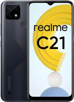 Produktbild von realme C C21, 16,5 cm (6.5"), 3 GB, 32 GB, 13 MP, Android 10, Schwarz
